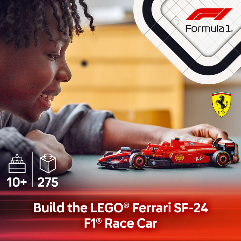 LEGO® 77242 – Ferrari SF-24 F1® Race Car, Learning SPACE