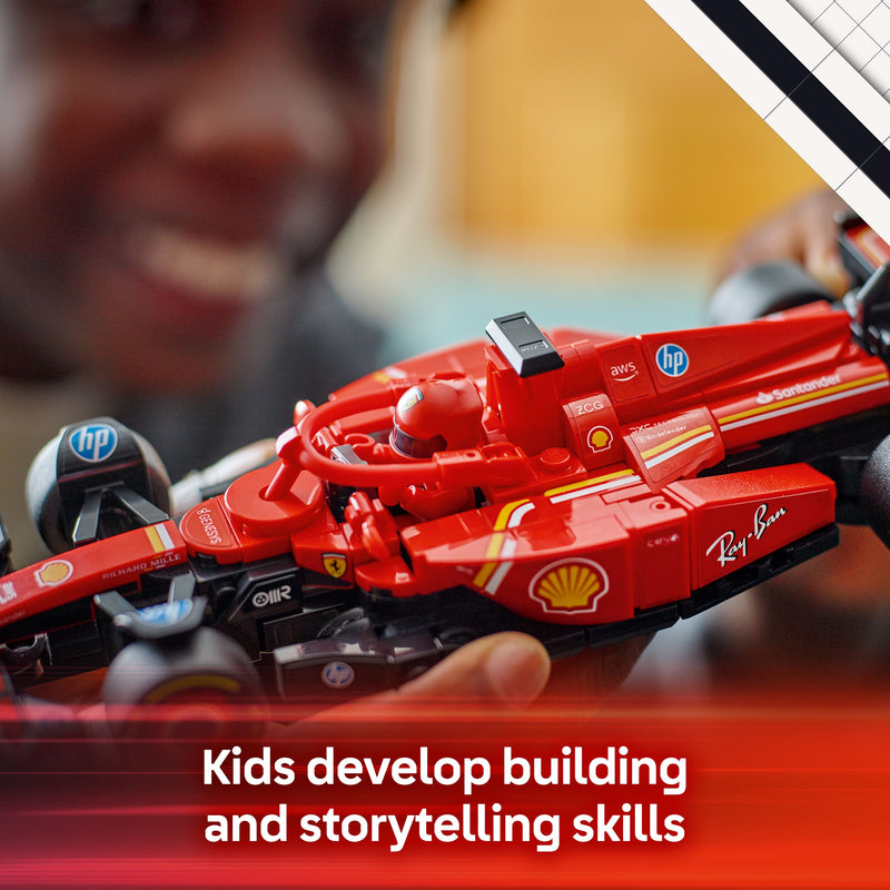 LEGO® 77242 – Ferrari SF-24 F1® Race Car, Learning SPACE