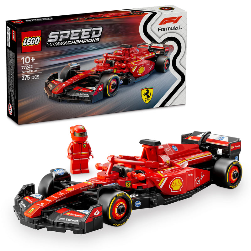 LEGO® 77242 – Ferrari SF-24 F1® Race Car, Learning SPACE