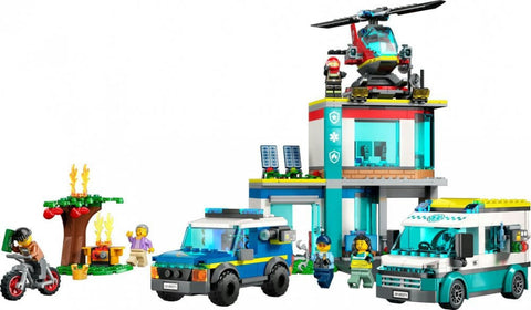 LEGO® City - Emergency Vehicles-Cars & Transport, Engineering & Construction, Fire. Police & Hospital, Gifts for 5-7 Years Old, Imaginative Play, LEGO®, S.T.E.M-Learning SPACE