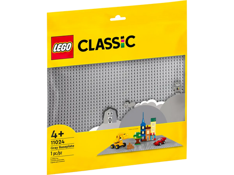 LEGO® Classic Baseplate-Engineering & Construction,Fine Motor Skills,Games & Toys,LEGO®-Grey-11024-Learning SPACE