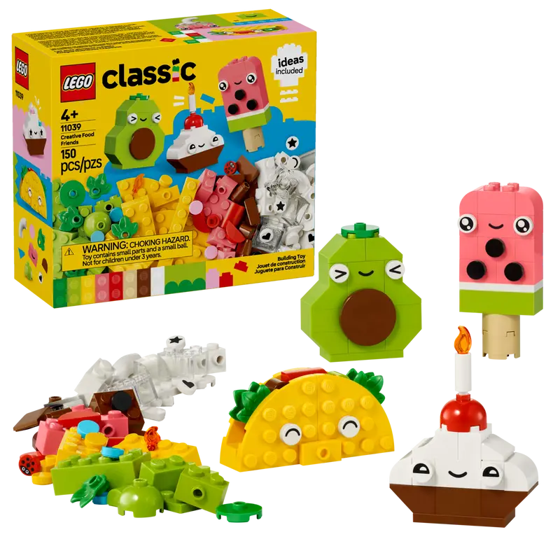 LEGO® Classic Creative Food Friends (11039), Learning SPACE