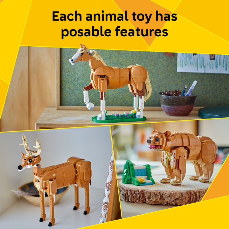 LEGO® Creator (31166) - 3in1 Beautiful Horse Toy, Learning SPACE