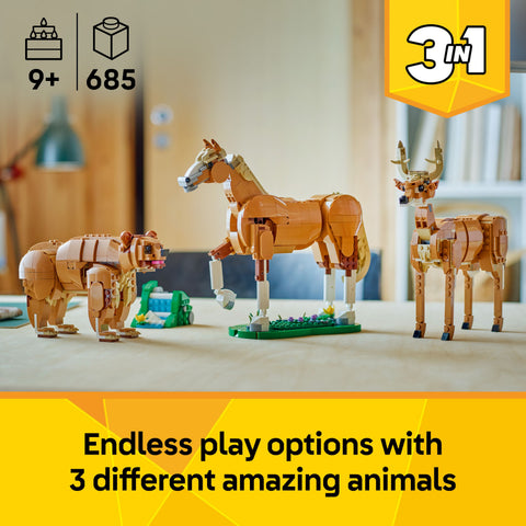 LEGO® Creator (31166) - 3in1 Beautiful Horse Toy, Learning SPACE