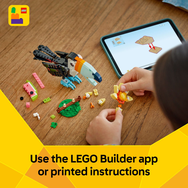 LEGO® Creator (31173) - Wild Animals: Tropical Toucan, Learning SPACE