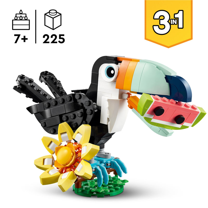 LEGO® Creator (31173) - Wild Animals: Tropical Toucan, Learning SPACE