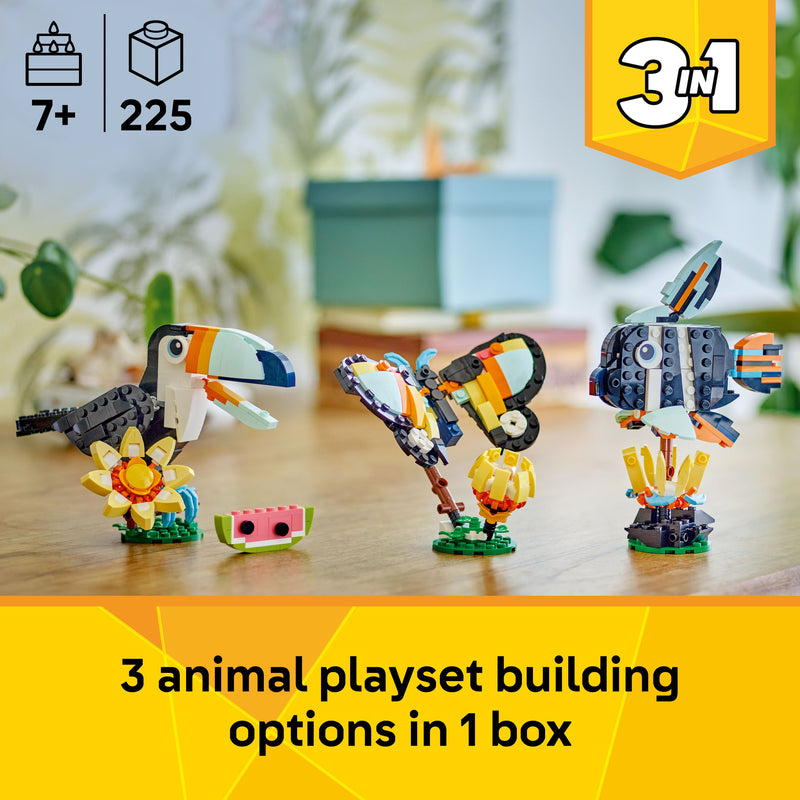 LEGO® Creator (31173) - Wild Animals: Tropical Toucan, Learning SPACE