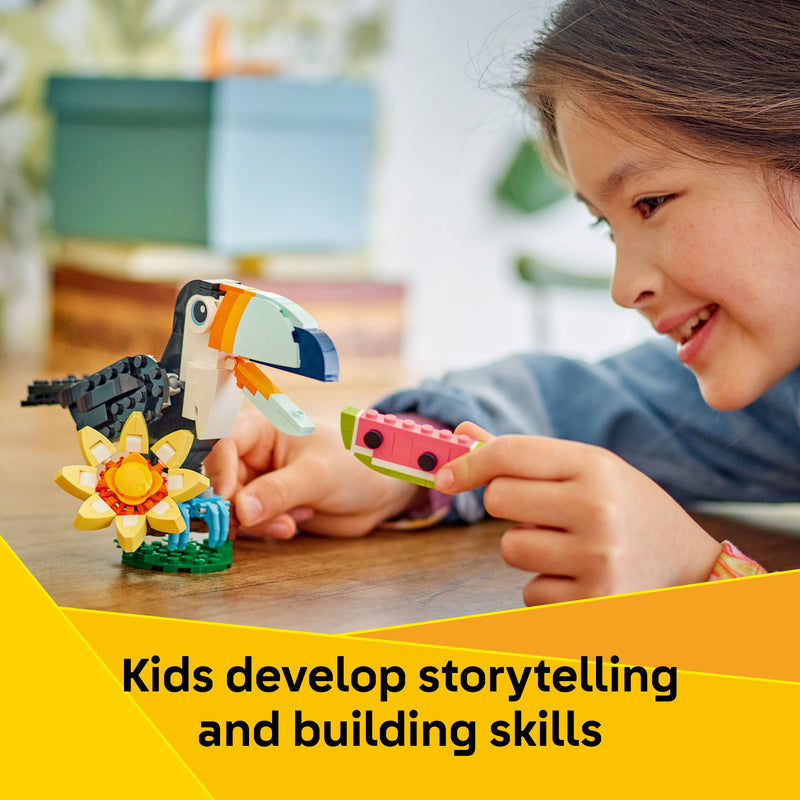 LEGO® Creator (31173) - Wild Animals: Tropical Toucan, Learning SPACE