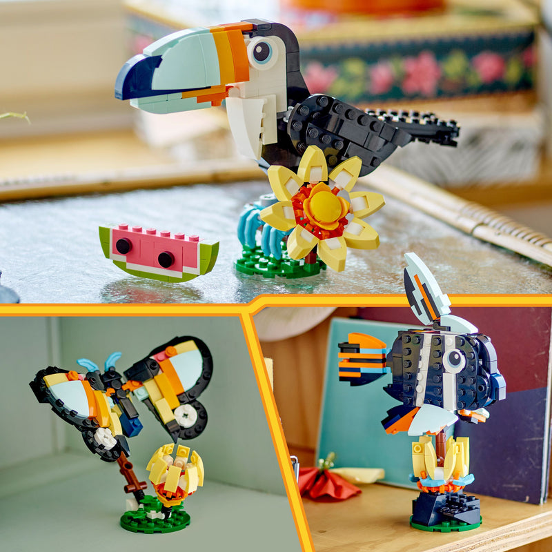 LEGO® Creator (31173) - Wild Animals: Tropical Toucan, Learning SPACE