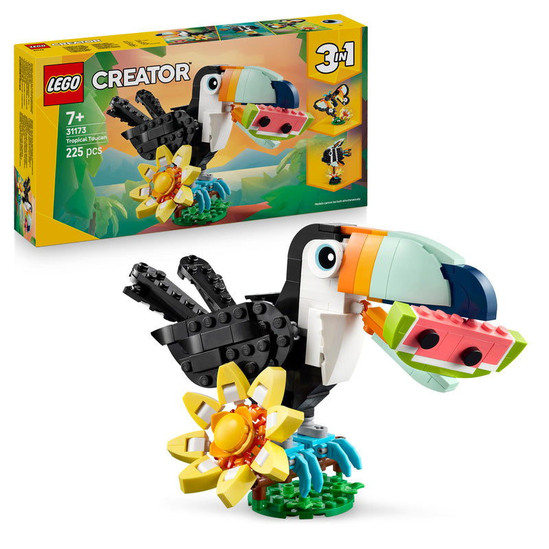 LEGO® Creator (31173) - Wild Animals: Tropical Toucan, Learning SPACE