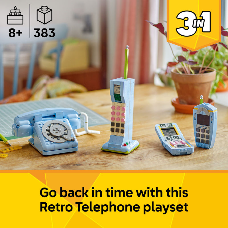 LEGO® Creator (31174) - Retro Telephone, Learning SPACE