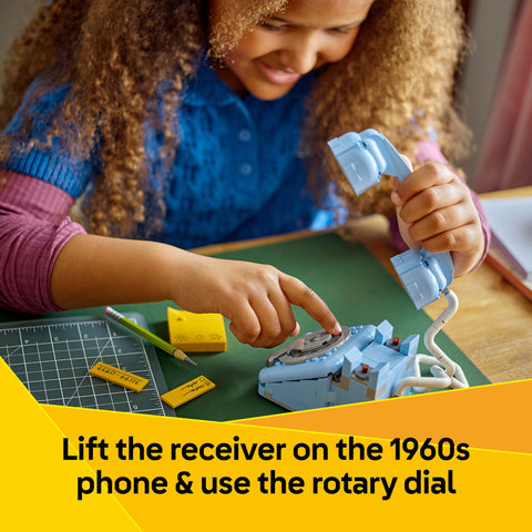 LEGO® Creator (31174) - Retro Telephone-Building Blocks,Christmas 2025,Fine Motor Skills,Games & Toys,LEGO®-Learning SPACE