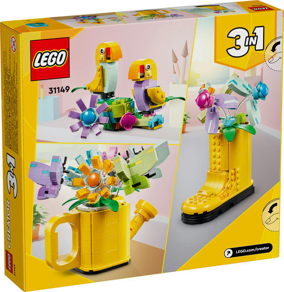 LEGO® Creator 3in1 Flowers in Watering Can, Learning SPACE