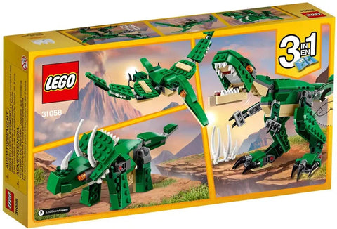 LEGO® Creator 3in1 - Mighty Dinosaurs-Dinosaurs. Castles & Pirates,Engineering & Construction,Games & Toys,Gifts for 8+,Imaginative Play,LEGO®,Primary Games & Toys,S.T.E.M,Stock,Teen Games-Learning SPACE