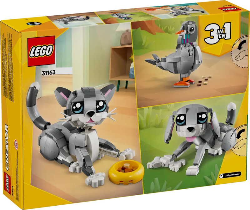 LEGO® Creator 3in1 Playful Cat (31163), Learning SPACE