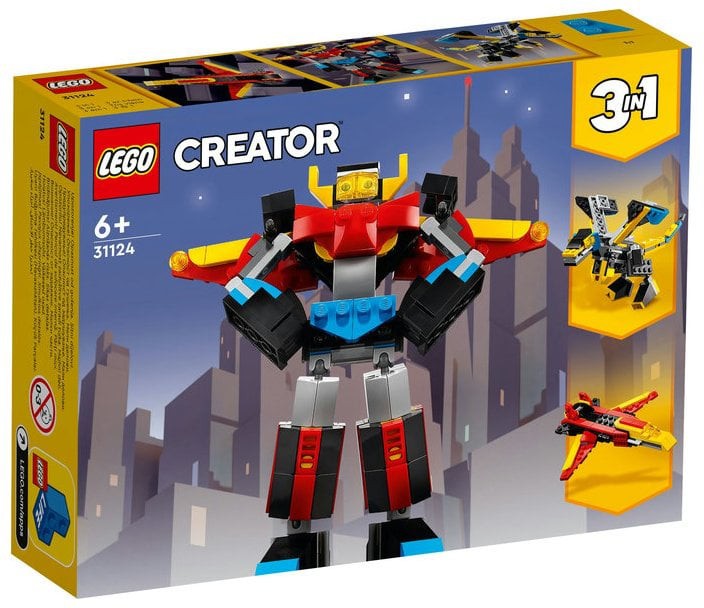 LEGO® Creator 3in1 - Super Robot-Additional Need,Engineering & Construction,Fine Motor Skills,Games & Toys,Gifts for 5-7 Years Old,LEGO®,Primary Games & Toys,S.T.E.M,Stock,Teen Games-Learning SPACE