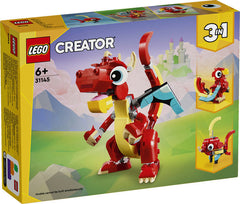 LEGO® Creator Red Dragon 31145-Building Blocks,Christmas,Christmas 2025,Fine Motor Skills,Gifts for 5-7 Years Old,LEGO®,Stocking Stuffers-Learning SPACE