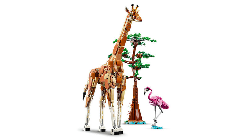 LEGO® Creator Wild Safari Animals 3in1 set, Learning SPACE