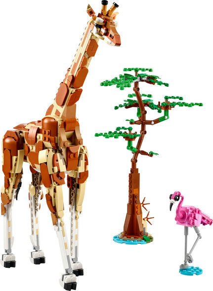 LEGO® Creator Wild Safari Animals 3in1 set, Learning SPACE