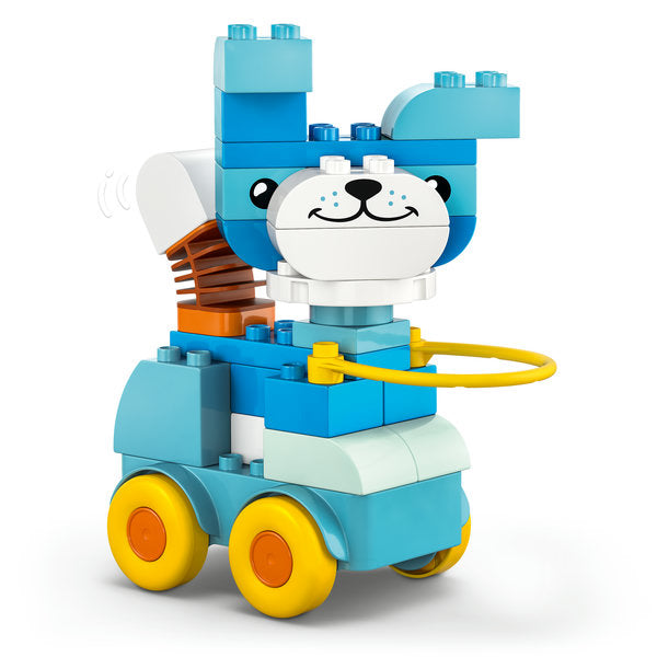 LEGO® DUPLO® 10448 – 3in1 Animals on Wheels, Learning SPACE
