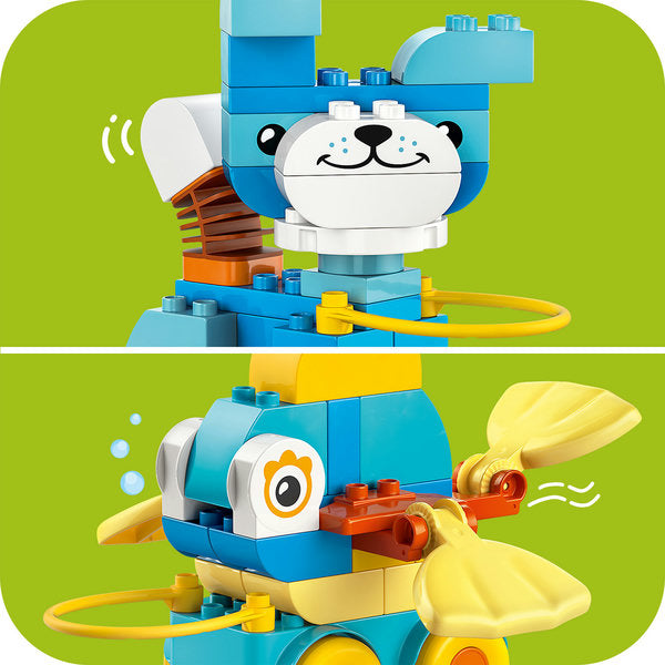 LEGO® DUPLO® 10448 – 3in1 Animals on Wheels, Learning SPACE