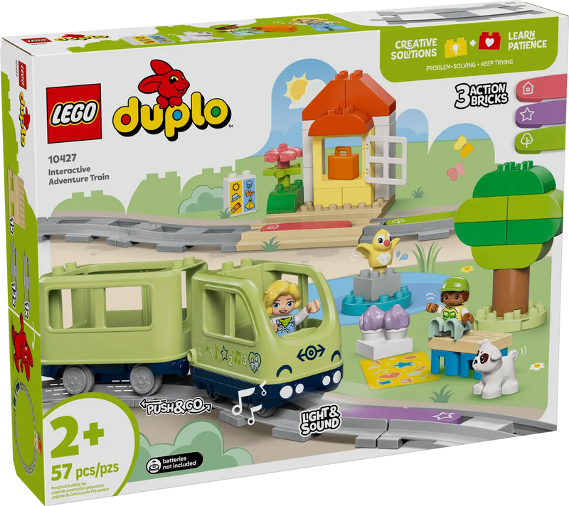 LEGO® DUPLO® Interactive Adventure Train (10427), Learning SPACE