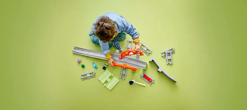 LEGO® DUPLO® Train Bridge and Tracks Expansion Set (10426), Learning SPACE