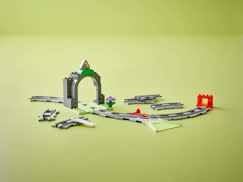 LEGO® DUPLO® Train Tunnel and Tracks Expansion Set (10425), Learning SPACE