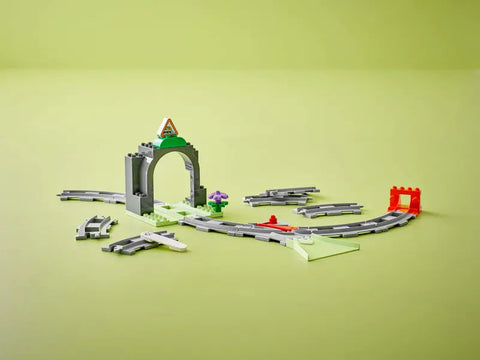 LEGO® DUPLO® Train Tunnel and Tracks Expansion Set (10425)-Building Blocks,Cars & Transport,Christmas,Christmas 2025,Fine Motor Skills,Games & Toys,Gifts For 2-3 Years Old,LEGO®,Train-Learning SPACE