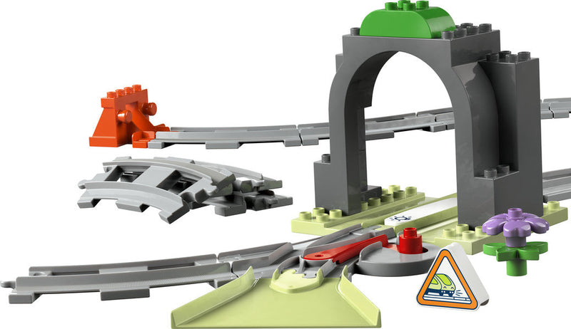 LEGO® DUPLO® Train Tunnel and Tracks Expansion Set (10425), Learning SPACE
