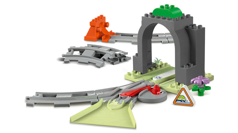 LEGO® DUPLO® Train Tunnel and Tracks Expansion Set (10425), Learning SPACE