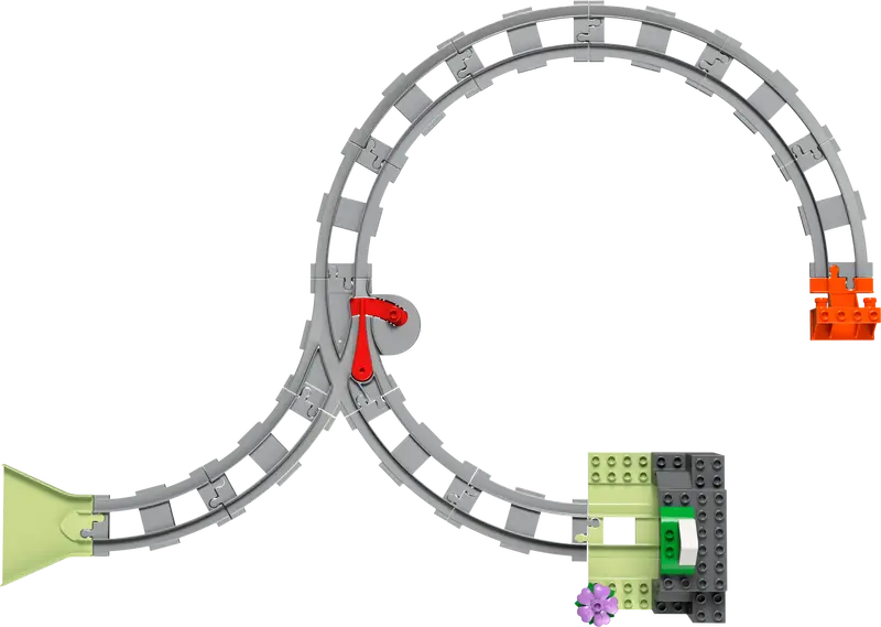 LEGO® DUPLO® Train Tunnel and Tracks Expansion Set (10425), Learning SPACE