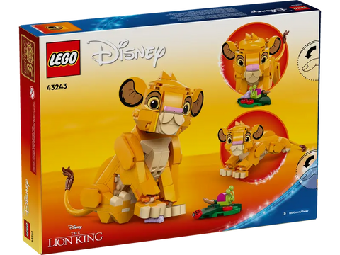 LEGO® ǀ Disney Simba the Lion King Cub (43243)-Disney,Featured,LEGO®-Learning SPACE