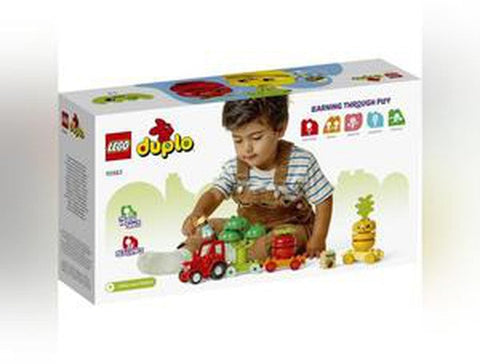 LEGO® Duplo®- Fruit and Vegetable Tractor-Building Toys-Baby & Toddler Gifts, Farms & Construction, Gifts For 1 Year Olds, Imaginative Play, LEGO®, Nurture Room, Play Food, Small World-Learning SPACE