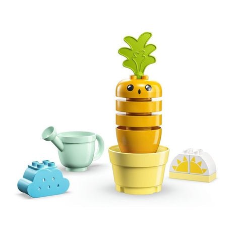 LEGO® Duplo® - Growing Carrot-Additional Need, Baby & Toddler Gifts, Engineering & Construction, Fine Motor Skills, Gifts For 1 Year Olds, Helps With, Imaginative Play, LEGO®, Nurture Room, Play Food, S.T.E.M, Small World, Stacking Toys & Sorting Toys-Learning SPACE