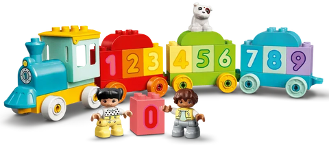 LEGO® Duplo® Number Train - Fun Educational Building Set for Kids-Cars & Transport,Counting Numbers & Colour,Early Years Maths,Gifts For 2-3 Years Old,Imaginative Play,LEGO®,Maths,Nurture Room,Primary Maths,S.T.E.M,Small World,Stock-Learning SPACE