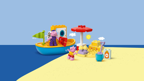 LEGO® Peppa Pig Boat Trip-Building Blocks,Fine Motor Skills,Games & Toys,Gifts For 2-3 Years Old,LEGO®,Peppa Pig-Learning SPACE