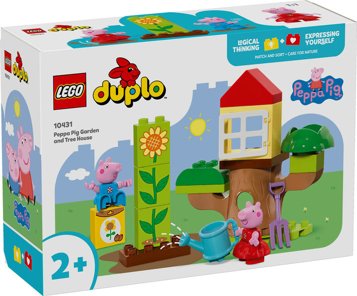 LEGO® Peppa Pig Garden and Tree House-Building Blocks,Christmas,Christmas 2025,Fine Motor Skills,Games & Toys,Gifts For 2-3 Years Old,LEGO®,Peppa Pig-Learning SPACE