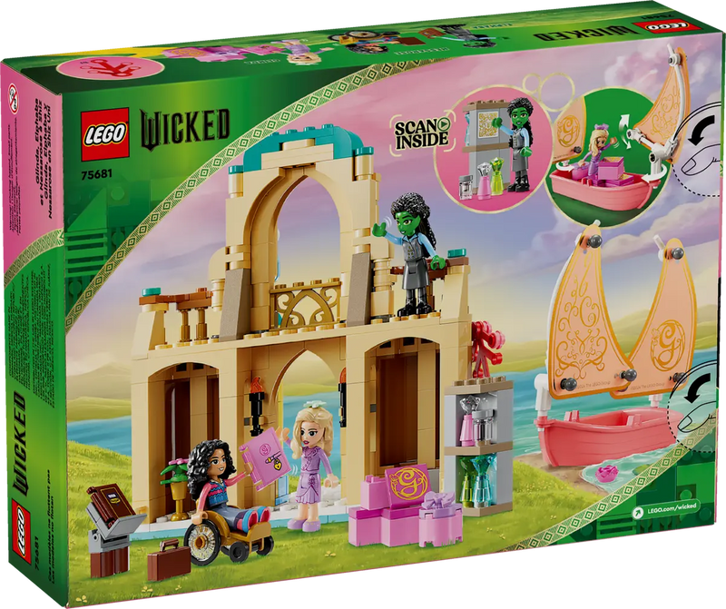 LEGO® Wicked Glinda, Elphaba & Nessarose at Shiz University (75681), Learning SPACE