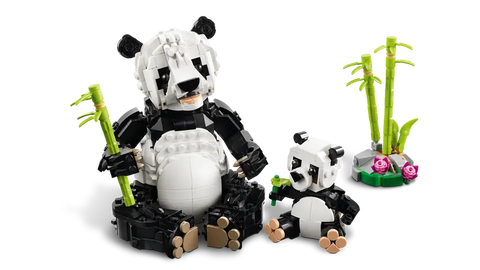 LEGO® Wild Animals: Panda Family (31165)-Animals,Building Blocks,Christmas,Christmas 2025,Engineering & Construction,Fine Motor Skills,Games & Toys,Gifts for 8+,LEGO®-Learning SPACE