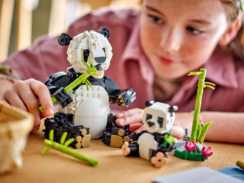 LEGO® Wild Animals: Panda Family (31165)-Animals,Building Blocks,Christmas,Christmas 2025,Engineering & Construction,Fine Motor Skills,Games & Toys,Gifts for 8+,LEGO®-Learning SPACE