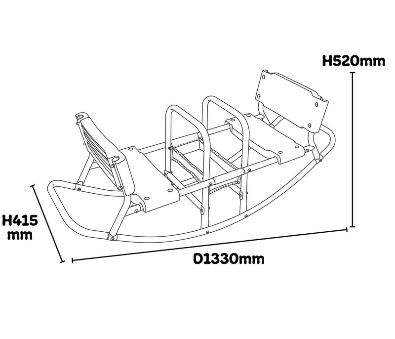 Rocking Boat See-Saw, Learning SPACE