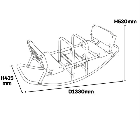 Rocking Boat See-Saw, Learning SPACE