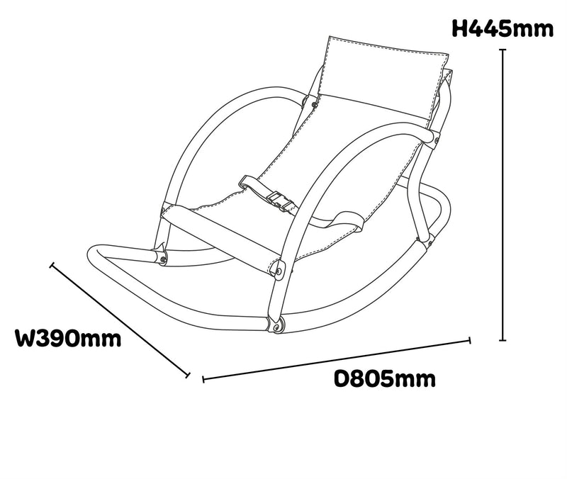 Mini Rocking Chair, Learning SPACE