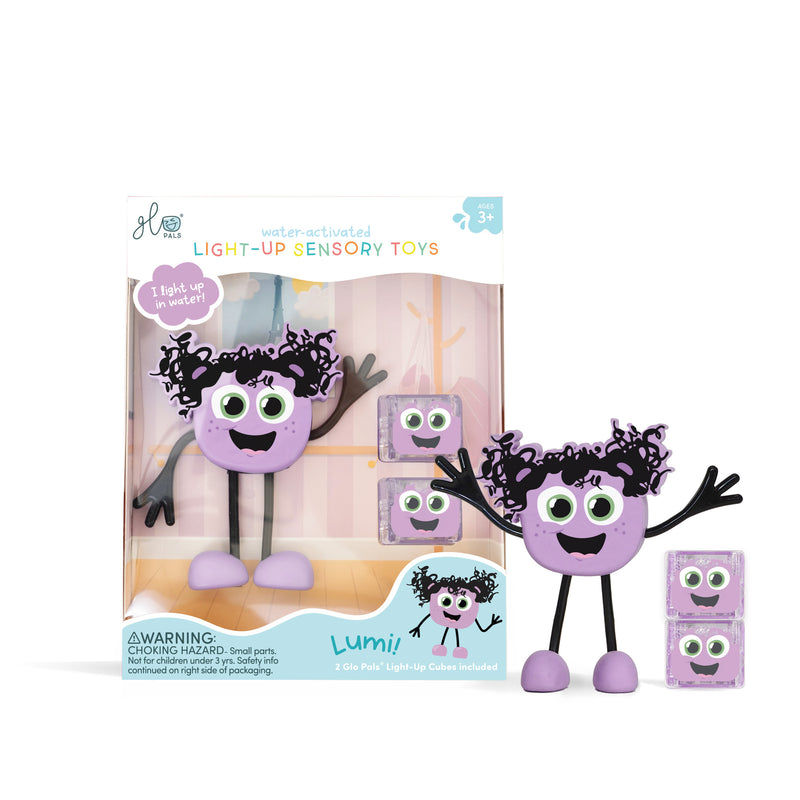 Glo Pals Light up Sensory Toy - Character Pack, Learning SPACE