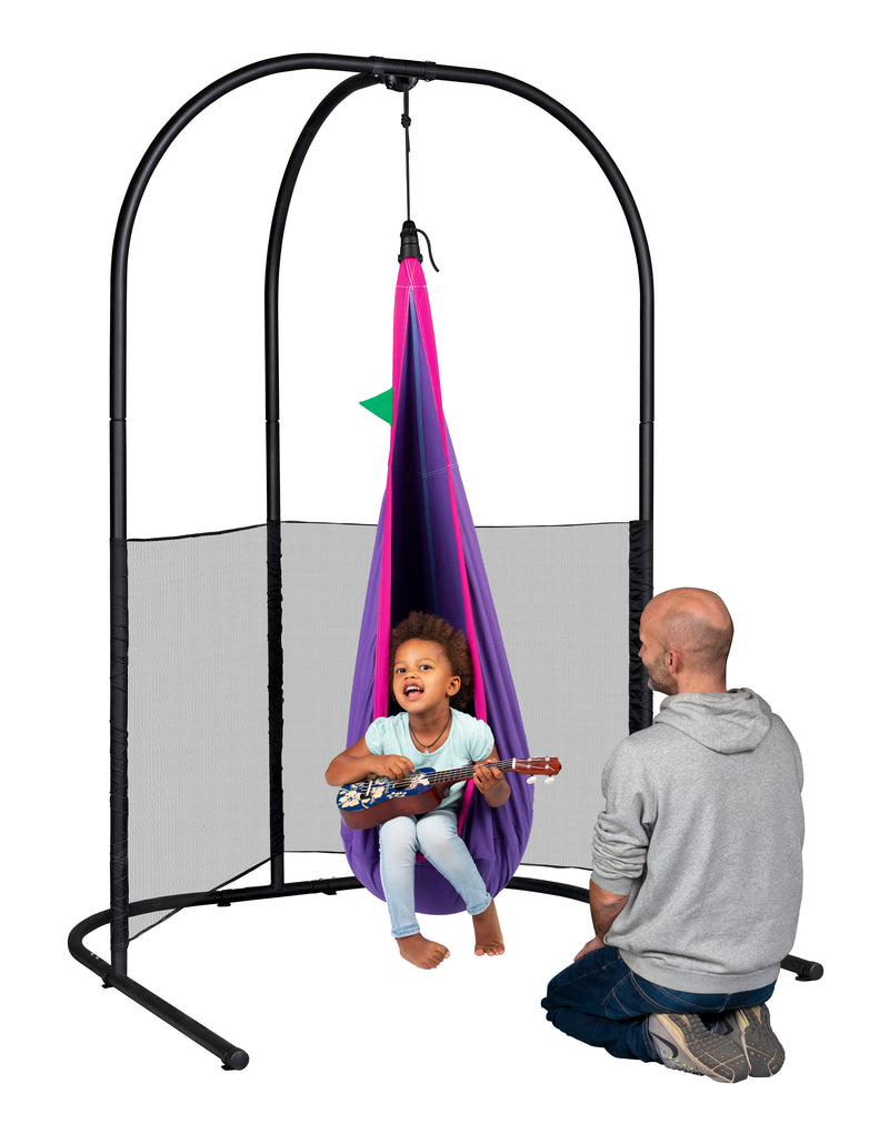 La Siesta Arcada Extra-Stable Stand For Hammock Chairs, Hanging Chair Learning SPACE