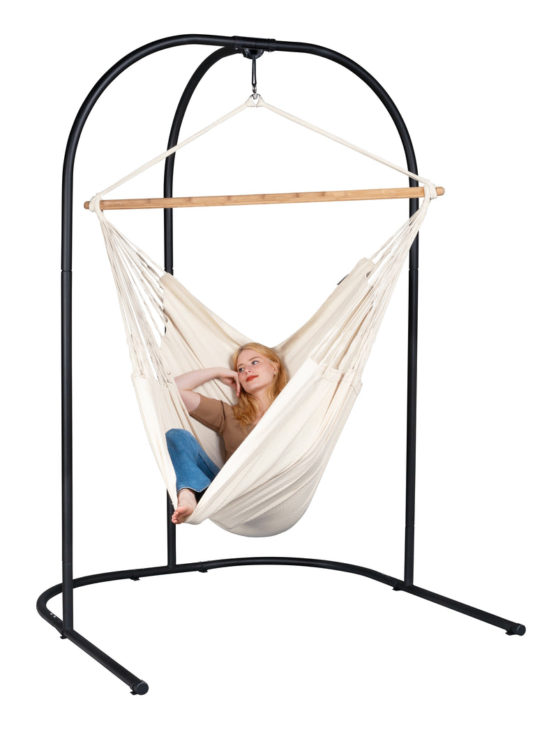 La Siesta Arcada Extra-Stable Stand For Hammock Chairs, Hanging Chair Learning SPACE