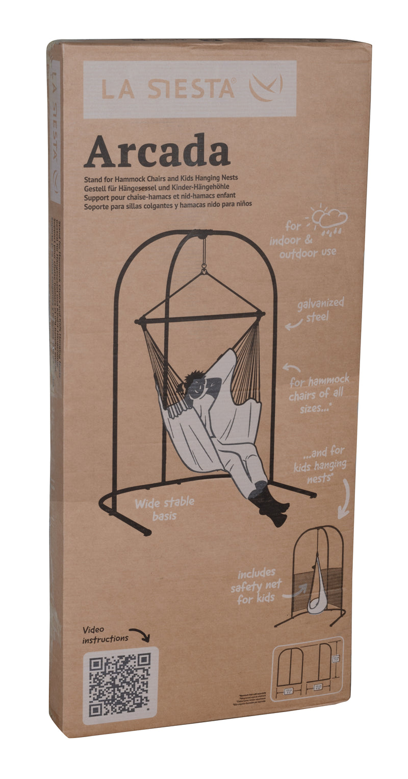 La Siesta Arcada Extra-Stable Stand For Hammock Chairs, Hanging Chair Learning SPACE
