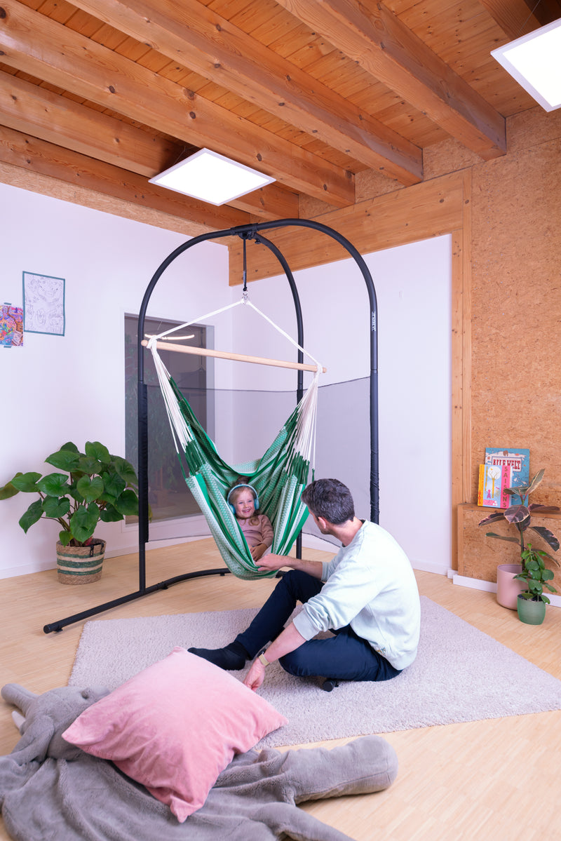 La Siesta Arcada Extra-Stable Stand For Hammock Chairs, Hanging Chair Learning SPACE