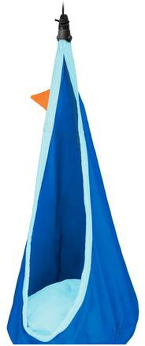 La Siesta Joki Organic Kids Hanging Nest Swing, Blue Learning SPACE